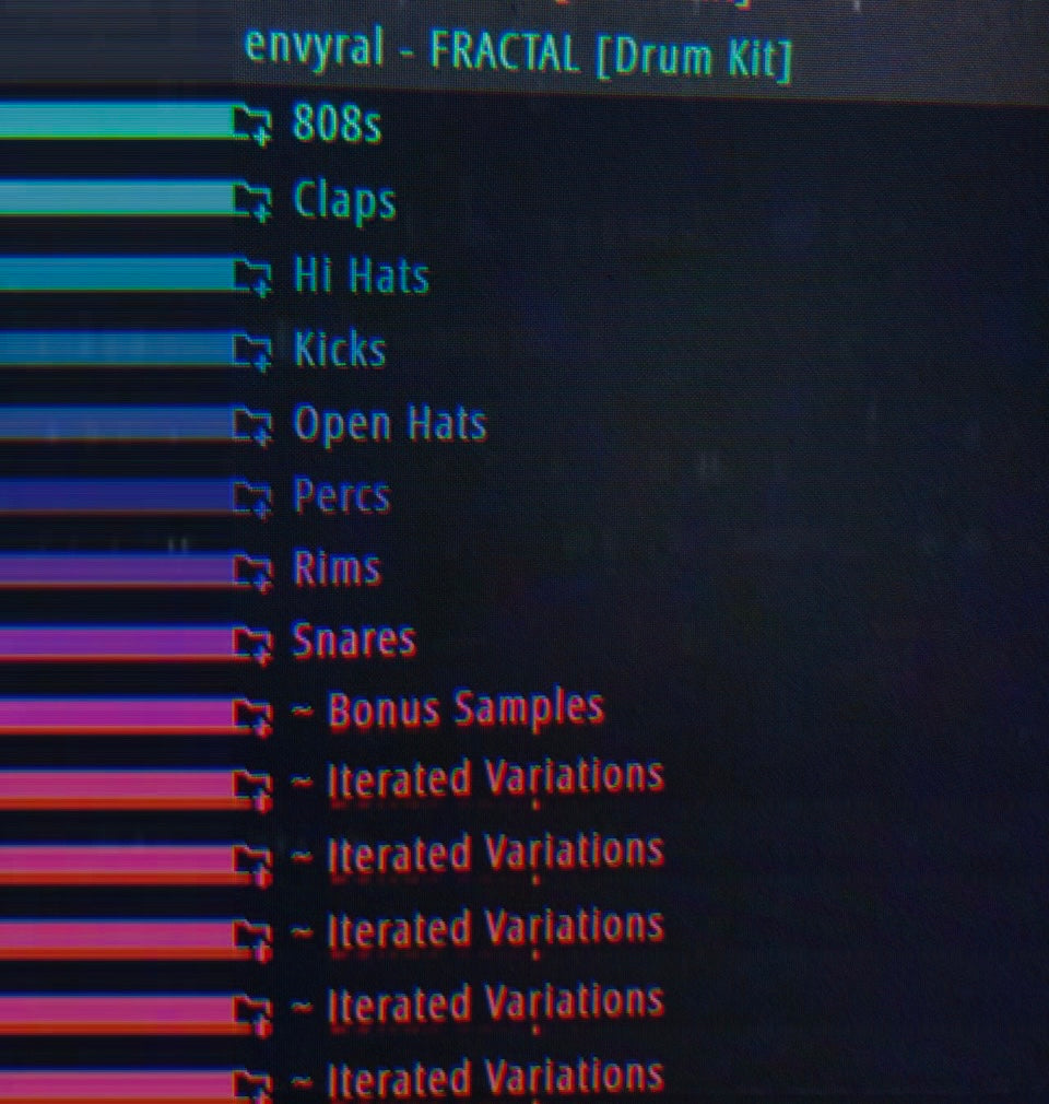 envyral - FRACTAL [Drum Kit]
